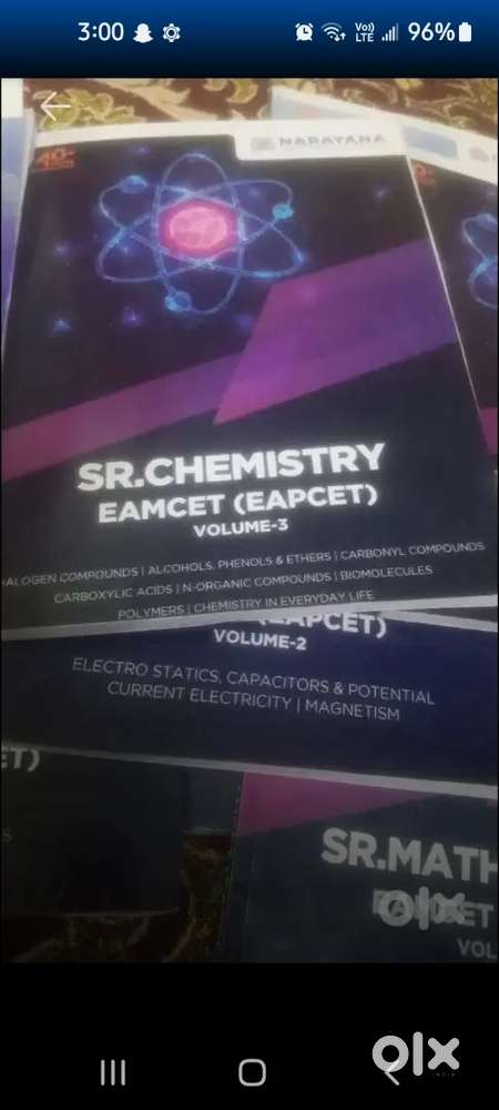 Narayana eamcet books