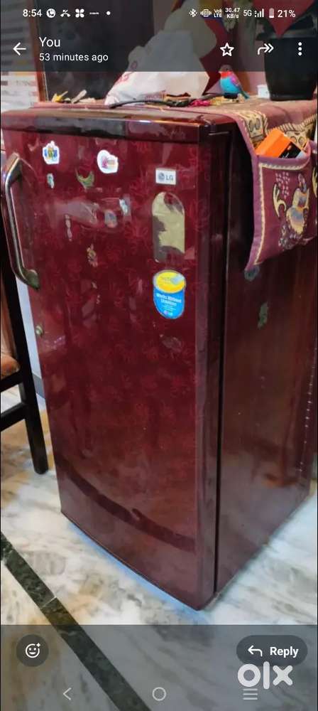 Lq fridge single door