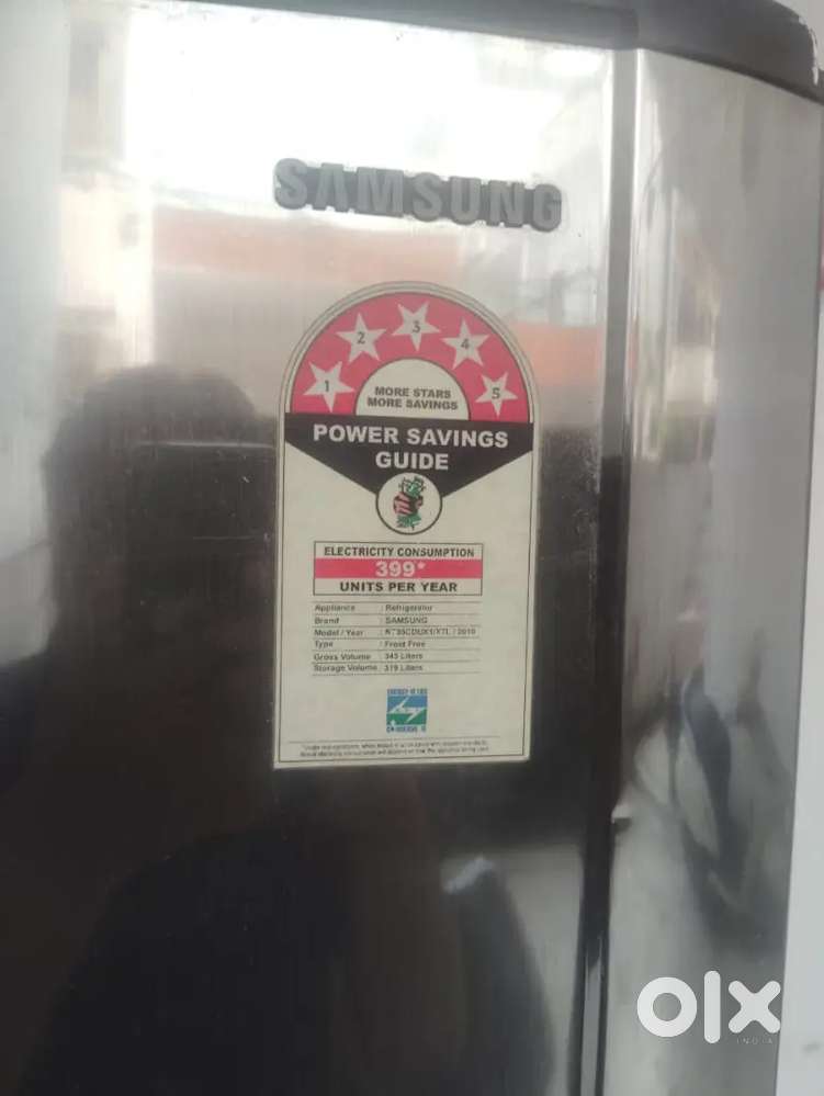 Samsung fridge 345 litre double door