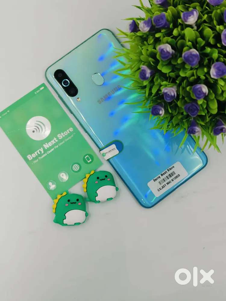 SAMSUNG GALAXY M40 6/128GB STORAGE - MINT CONDITION MOBILE WITH BILL.