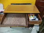 Computer table or TV Table with 2 drawers.