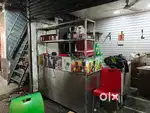 Stainless steel food counter