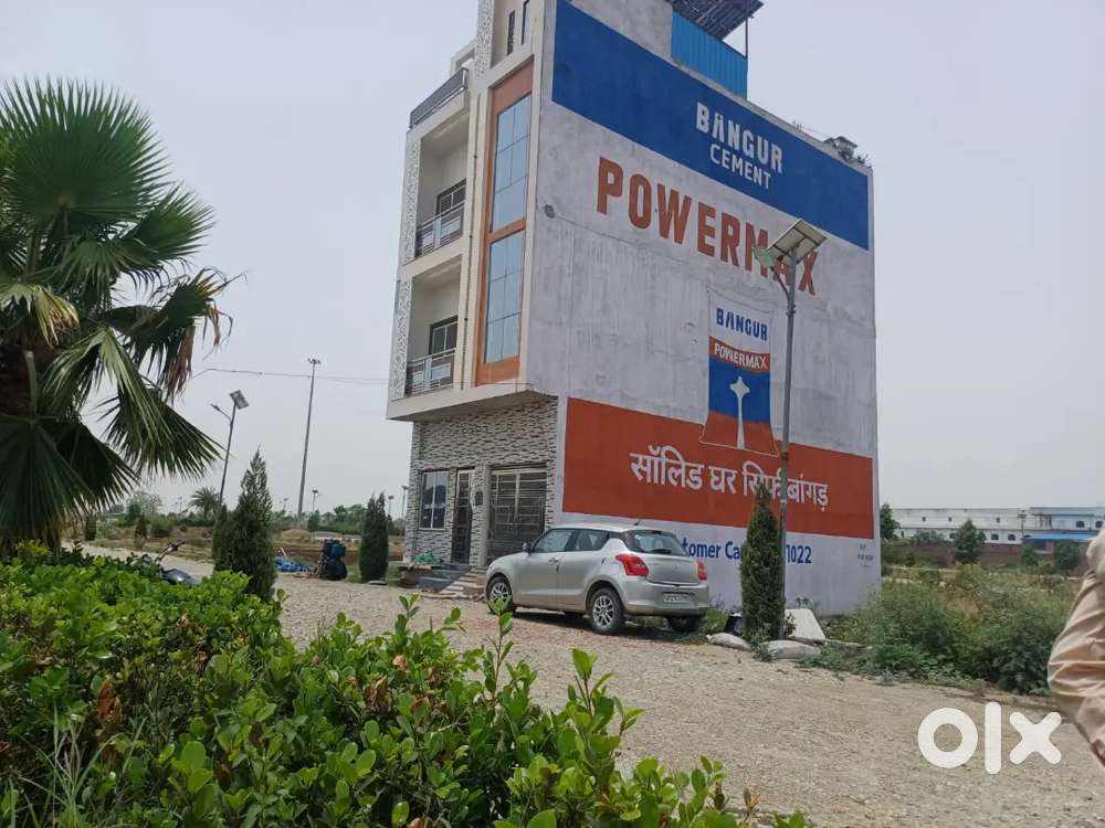 80 Gaj ka plot Gated Township mein Delhi Moradabad highway per