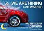 Car Wasing job Vaccancy available Trivandrum Vazhayila