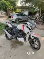 TVS Apache RTR 160 – White  Excellent Condition