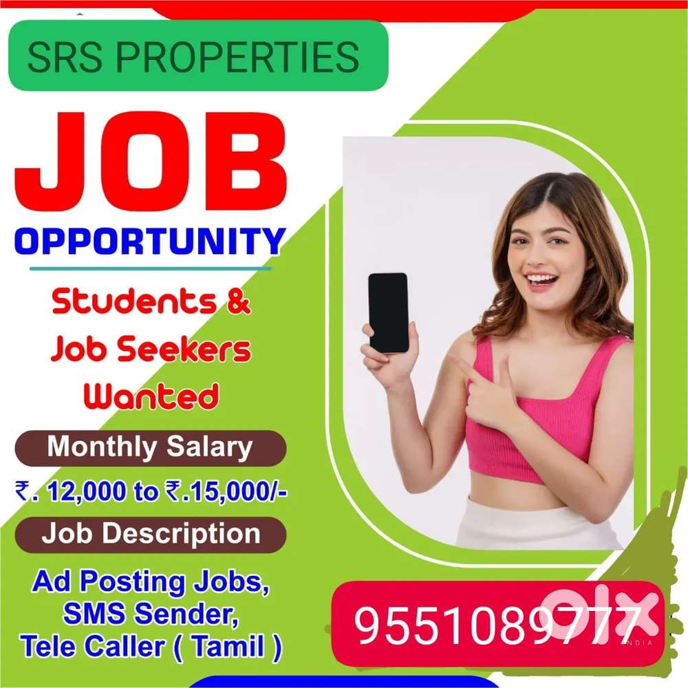 Wanted Active Telecallers in thiruvottiyur Wimco Nagar