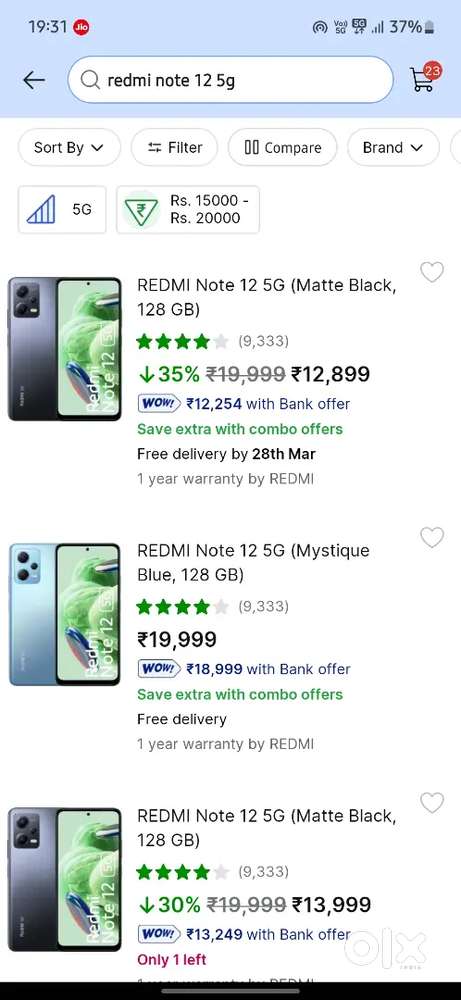 realme p4 silver 8gb 256gb and 8gb 128gb