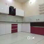 Furnished 2BHK with modular kitchen - Only for small married family