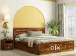Weekend Deal Alert New Double Bed 6490/- EMI Available