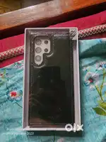 Premium Samsung s22  and s23 ultra leather cover black colour