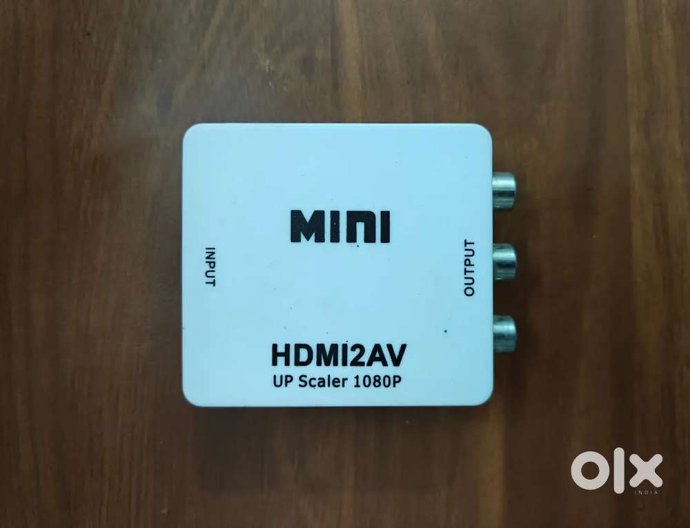 Mini HDMI to AV Adapter 1080p HD Video Converter