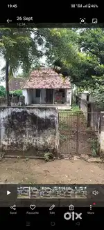 Old house good looking 6 cents plot in balusupadu