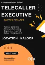 Hiring - Telecaller Executive ( part time / Full time )
