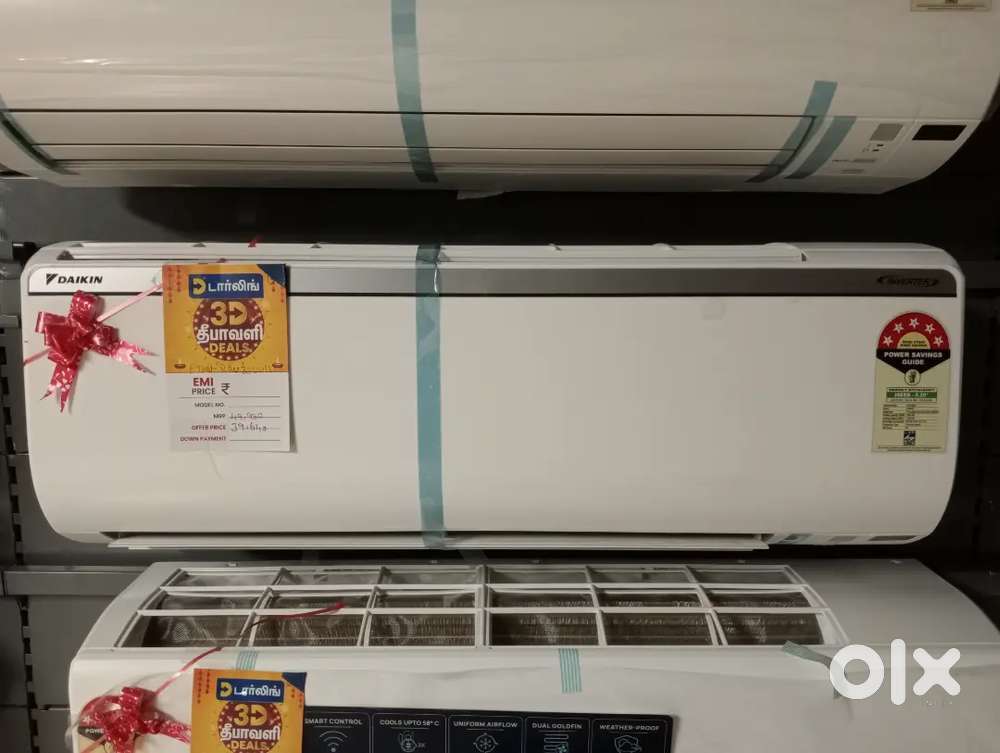 2019 5 STAR 1.5TON  DAIKIN SPLIT AC