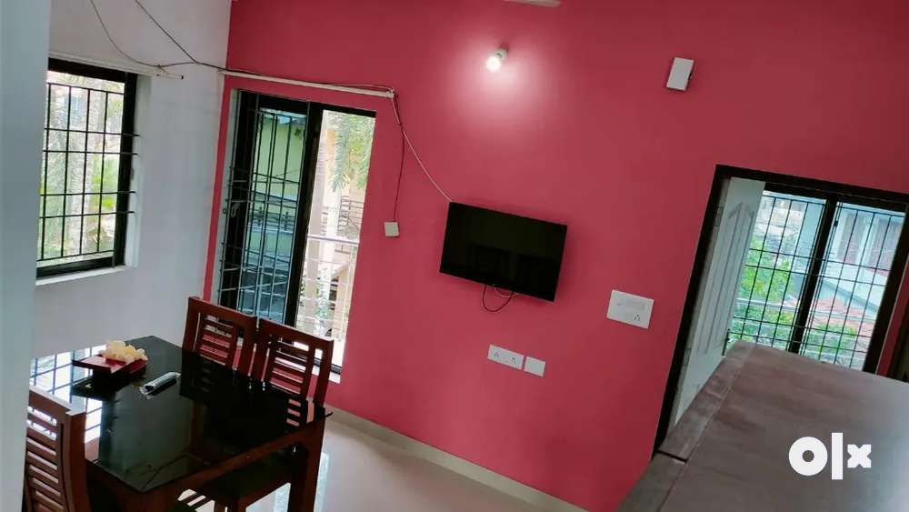 For 2bachelors : 2bhk furnished flat in Chembumukku