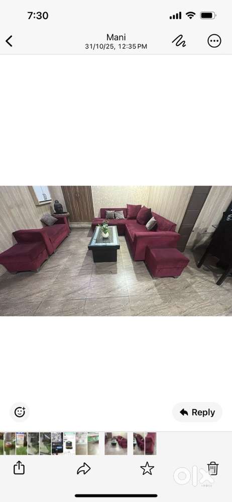 7 seater sofa