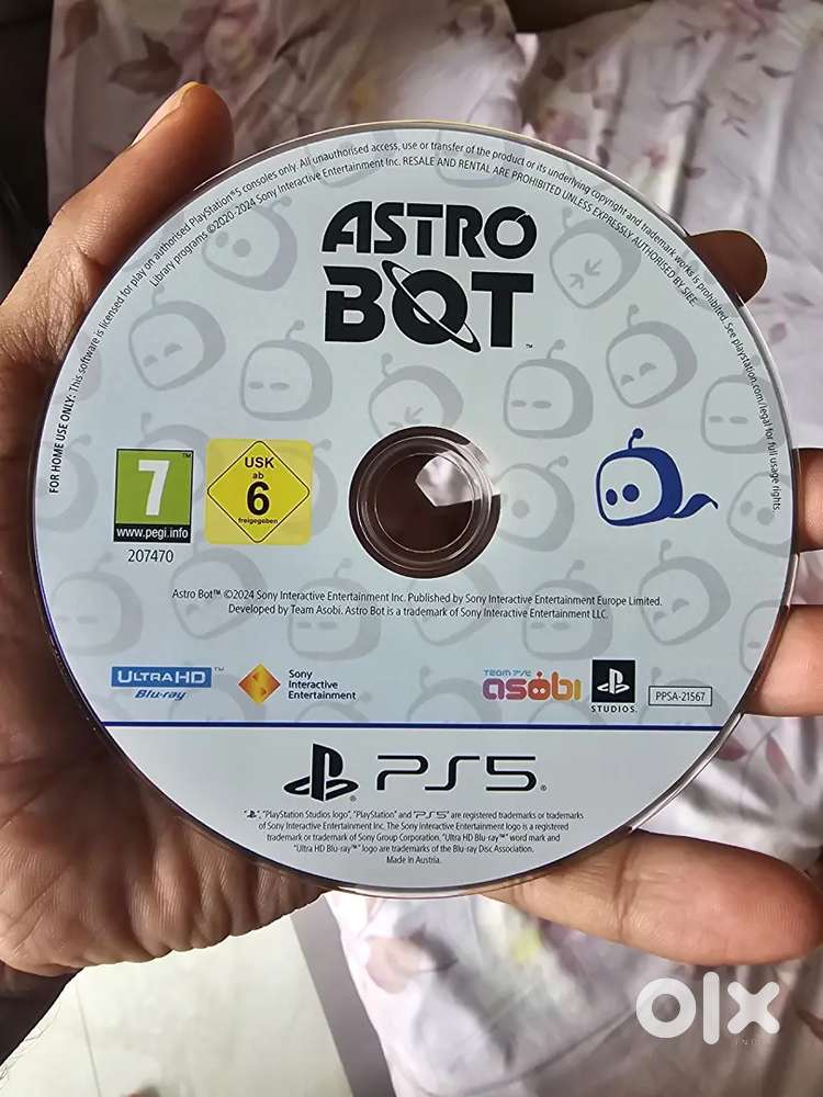 Astro bot PS5 disc