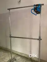 Hanger stands for display of dresses etc