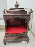 All wooden mandir
