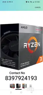 Gaming PC with AMD RYZEN 3200G