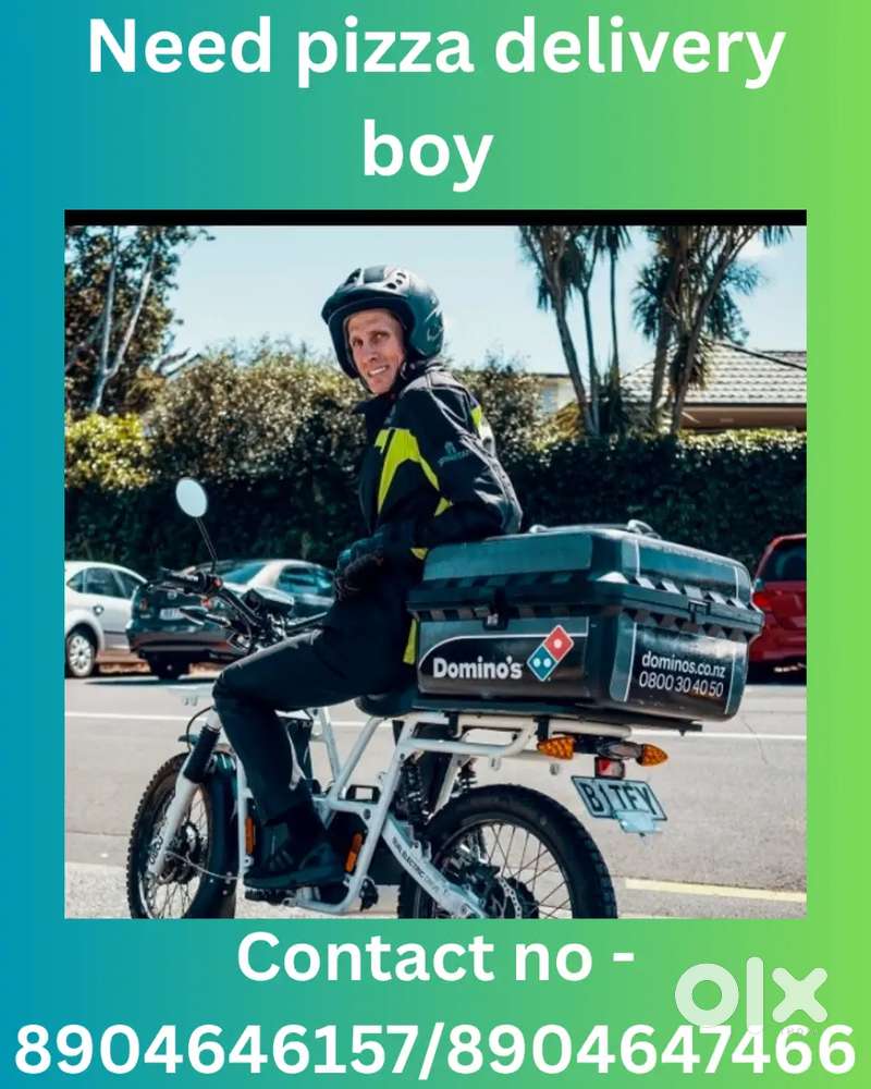 We are looking for pizza food delivery person ²⁹