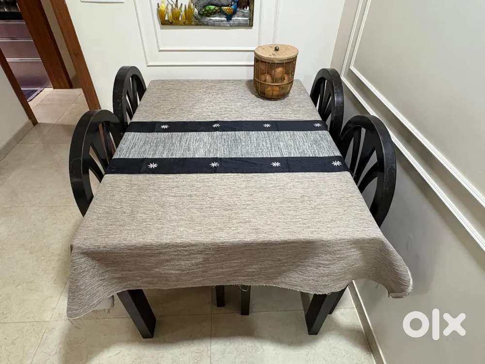 Four seater dining table
