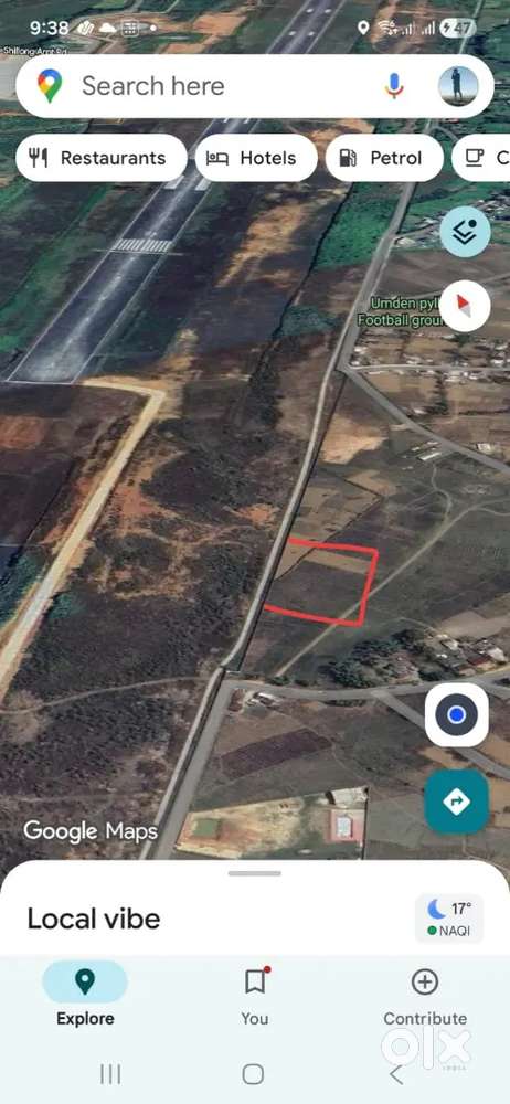 Jaka ban die ha jan Shillong Airport ha ka dor 900/Sqft