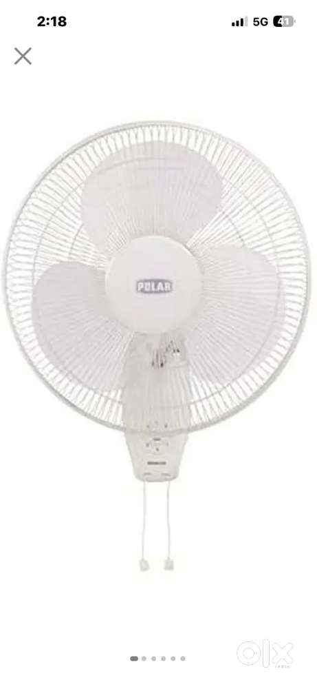 Polar wall mounted fan