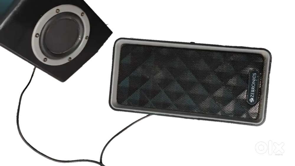 Speakers - Pair Of Speakers with inbuilt sub Woofers