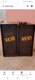 DJ speaker sound system