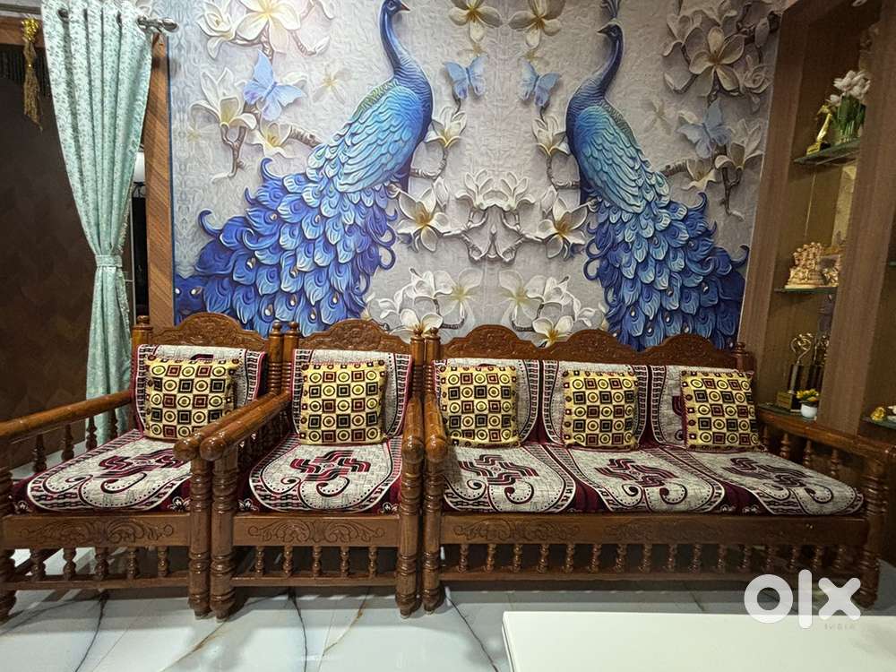 Sofa set wooden