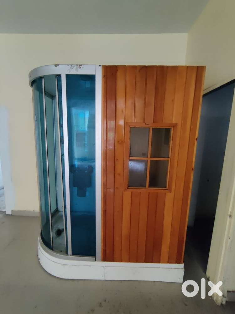 bathroom shower and steam bath