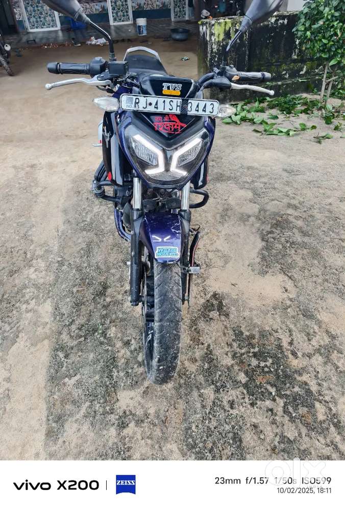 TVs Raider Nov 2021 model Bike is At Jalsoo jaipur