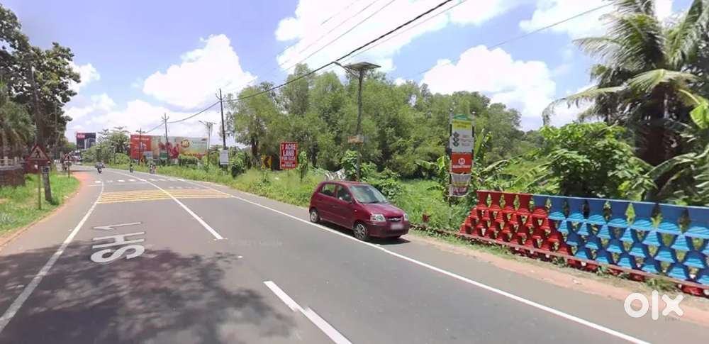 86 cent NH frontage land aluva Angamaly road