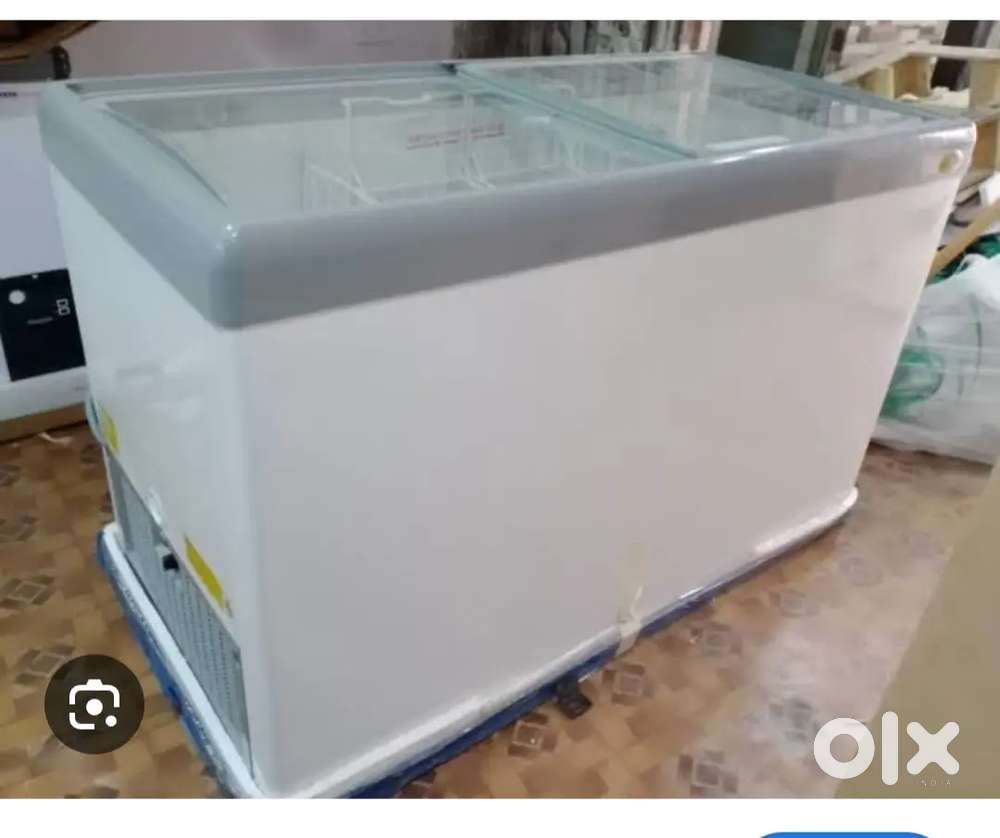 Western glass top freezer