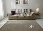Stylish Sofa with Patterned Covers 3+2