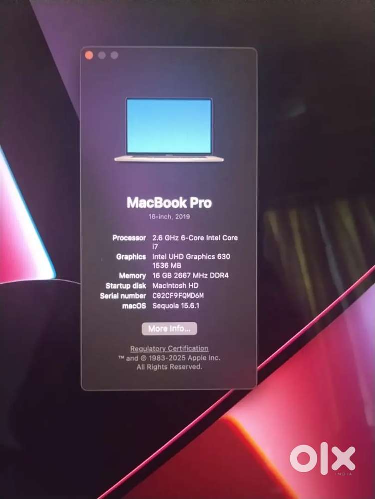 MacBook pro for sale