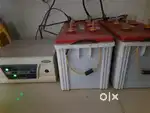 V guard inverter and two batterys