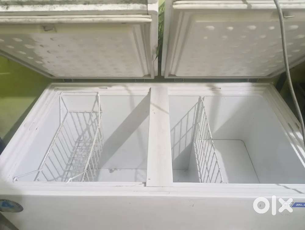 1blue star d fridge and 1 duble door samsung fridge