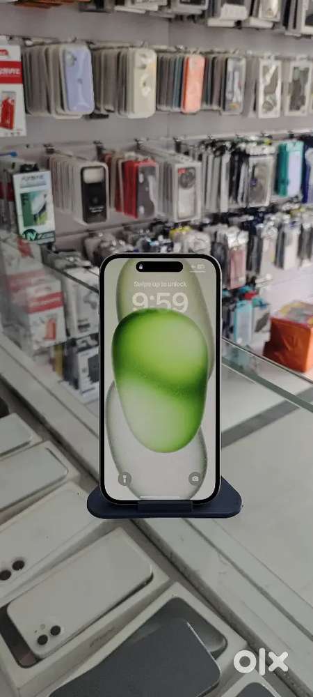 IPHONE 15 256GB GREEN COLOUR FULL BOX AVAILABLE 90BH FULL BOX
