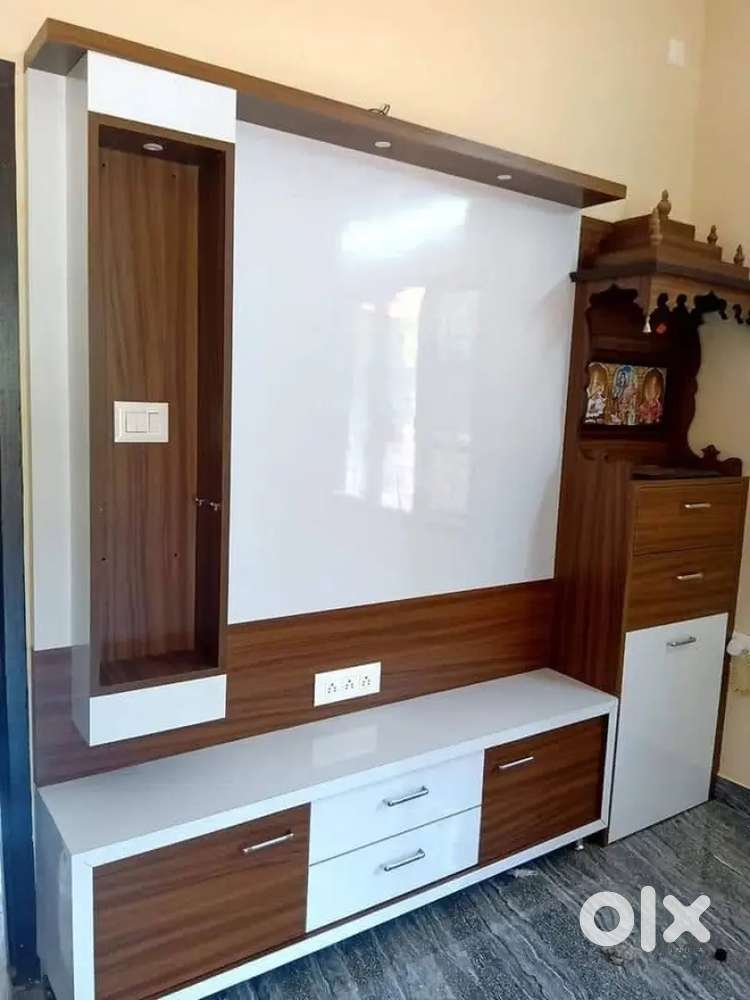 फलेट कंप्लीट तैयार करके देंगे फर्नीचर्स कलरकाम पीओपी बना देंगे