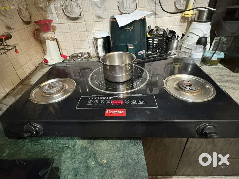 Prestige Gas with Induction with TOUCH SCREEN/PANEL