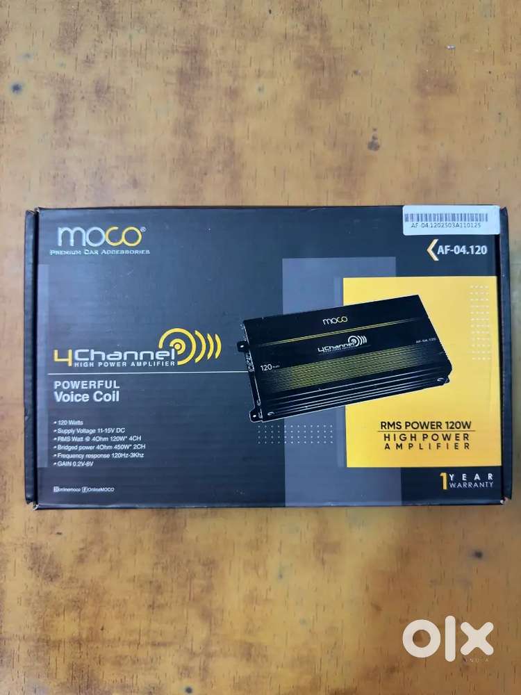 Amplifier Moco 120*4 Class D