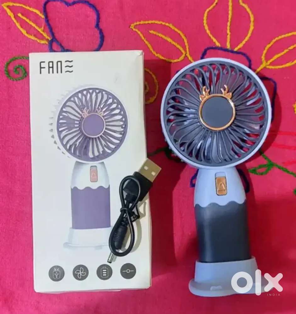 Mini rechargeable fan (COD and Home delivery available all over India)