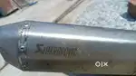 Pulser 220 exhaust with bend pipe