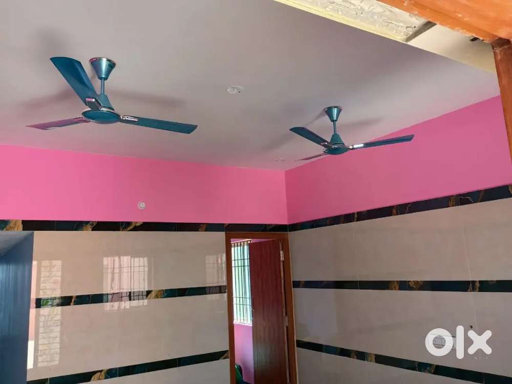 A newly built two bedroom hall kitchen well