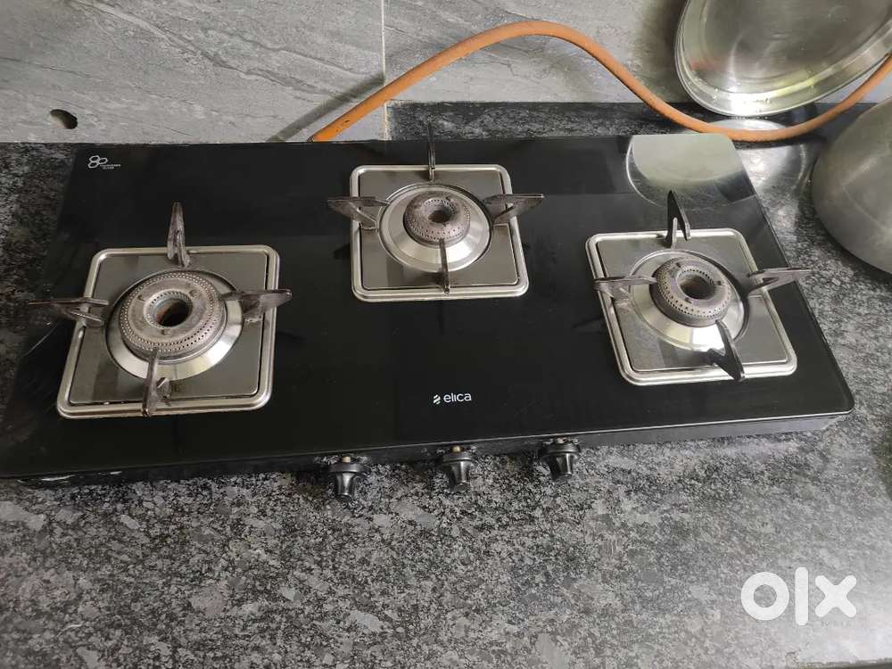 Elica 3  burner gas stove