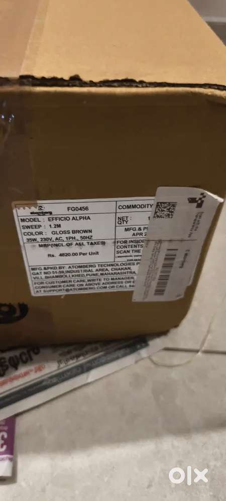 ATOMBERG MODEL: EFFICIO ALPHA BLDC CEILING FAN 5STAR