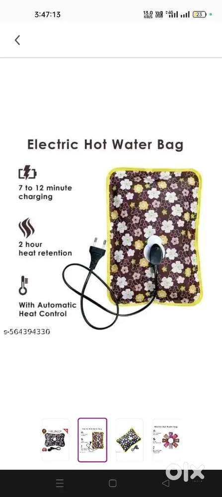 Premium Electric Garam Pani Bag for Dard Heating Pad
