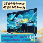 High quality new 43 inch UHD led tv just 11444'- only call